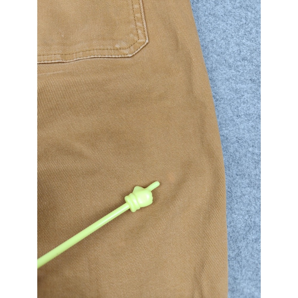 Everlane Pants Womens 6 Brown Cropped Straight Twill Stretch Chino Casual - Picture 7 of 13